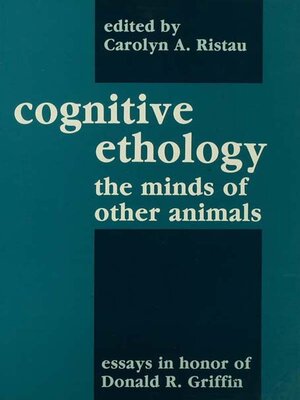 cover image of Cognitive Ethology